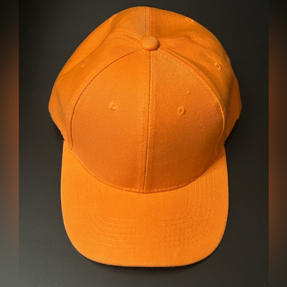 Baseball Cap orange New, no tags